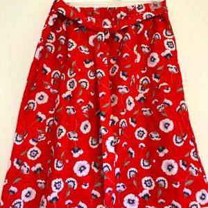 PRICES DROP! J Crew Linen Skirt